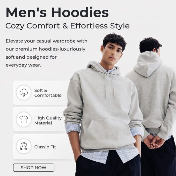 Hoodie for Men | Sweatshirt for Man Stylish | Hooded (Sweatshirt) for Mans| Winter Wear for Mans