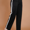 Women’s Wide Leg Drawstring Trousers | High Waist Relaxed Fit Casual Palazzo Pants