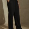 blk7.jpg Women’s High-Waist Wide-Leg Longer Pants Premium Quality Trouser For Women And Girls Latest Design